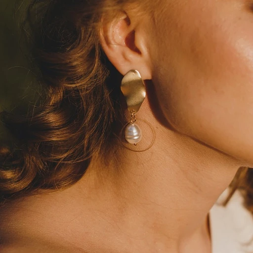 Exploring the Elegance of Gold Chain Earrings